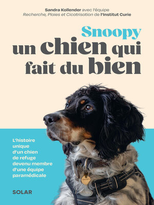 cover image of Snoopy, un chien qui fait du bien